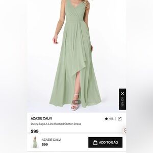 AZAZIE bridesmaid dress - Dusty Sage